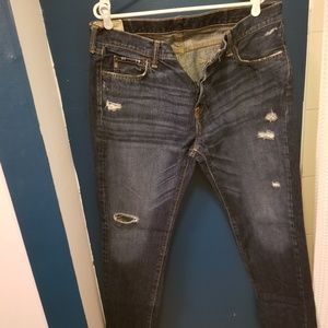 Abercrombie & fitch classic tapered